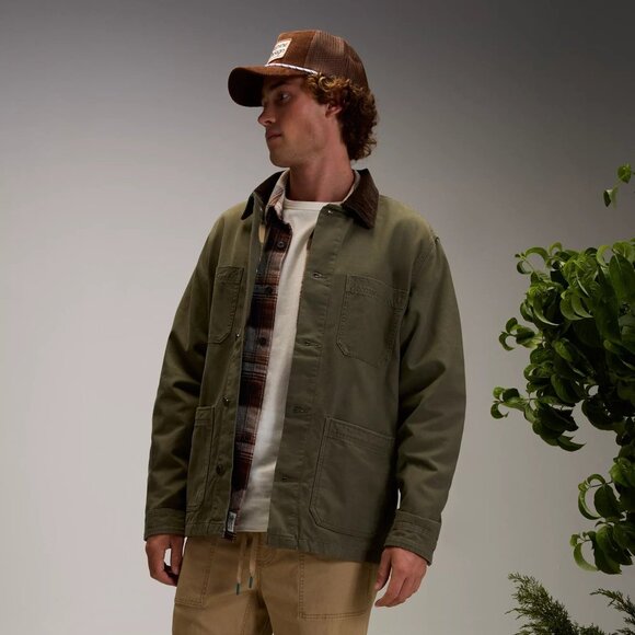 NWT Alpine Design Men's L Jacket, Large, Vintage Olive MSRP $98 - Picture 2 of 3